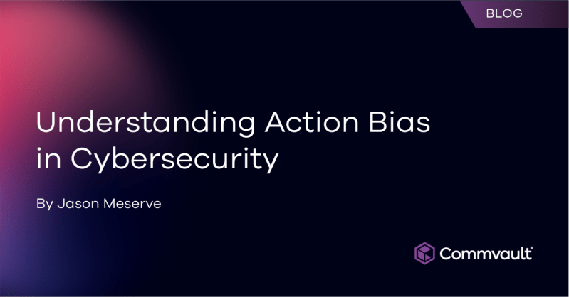 Understanding Action Bias in Cybersecurity?